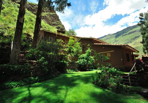Hotel à Pisac entouré de verdure